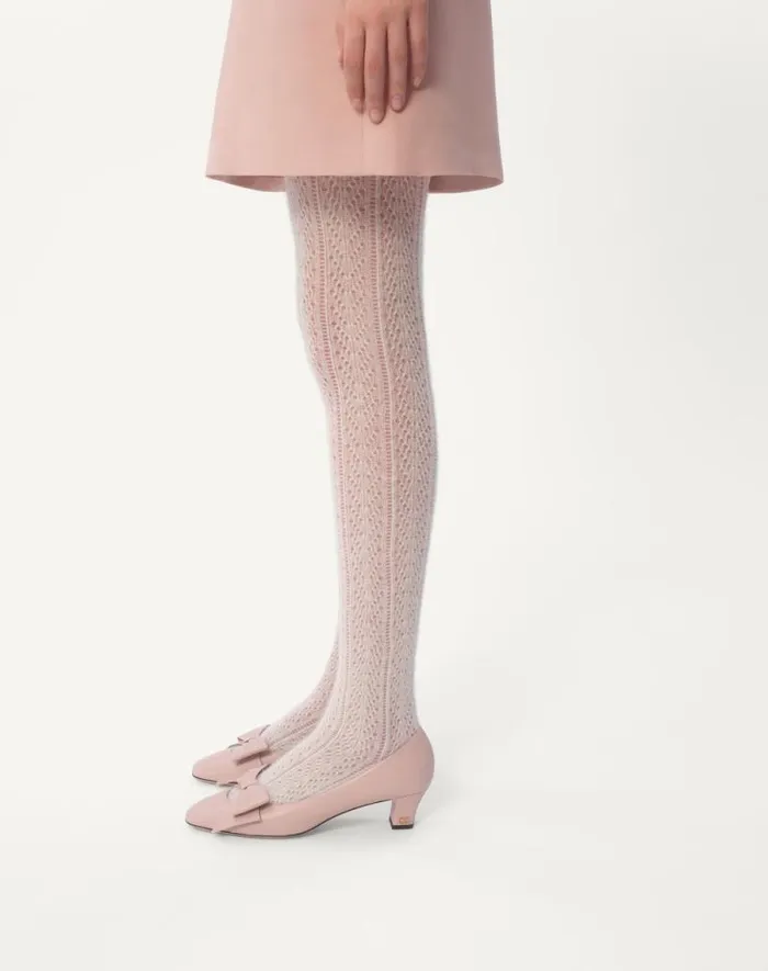 Valentino Dresses Woman Embroidered Crepe Couture Short Dress For Woman In Rose Mist Rose Mist Valentino Dresses Woman Embroidered Crepe Couture Short Dress For Woman In Rose Mist Rose Mist