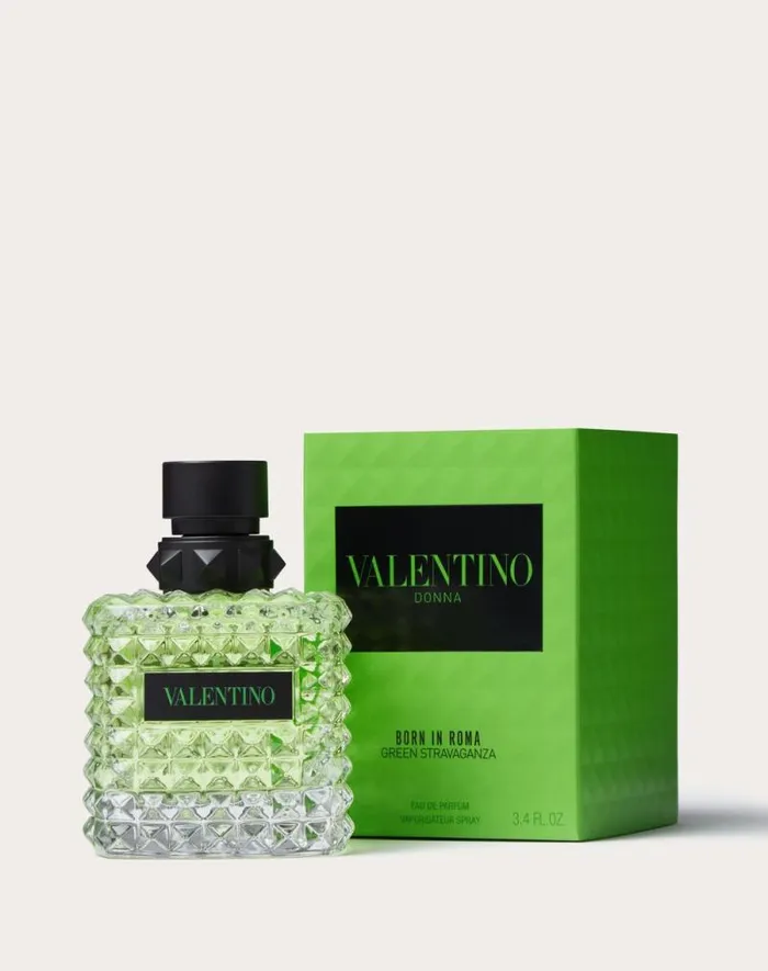 Valentino Perfumes For Her WomanMan Born In Roma Green Stravaganza Eau De Parfum 100ml In Transparent Transparent