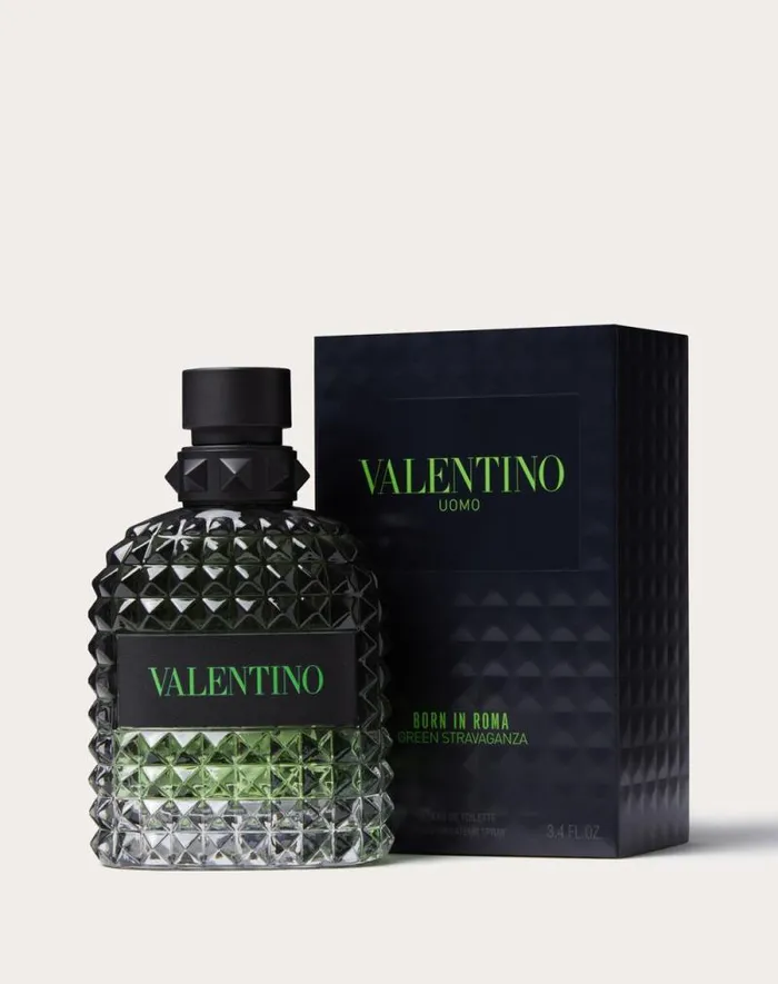 Valentino Perfumes For Him WomanMan Born In Roma Green Stravaganza Eau De Toilette 100ml In Transparent Transparent