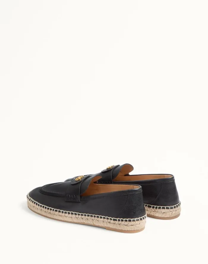 Valentino Sandals Man Palm Avenue Calfskin Loafer For Man In Tobacco Tobacco Valentino Sandals Man Palm Avenue Calfskin Loafer For Man In Tobacco Tobacco