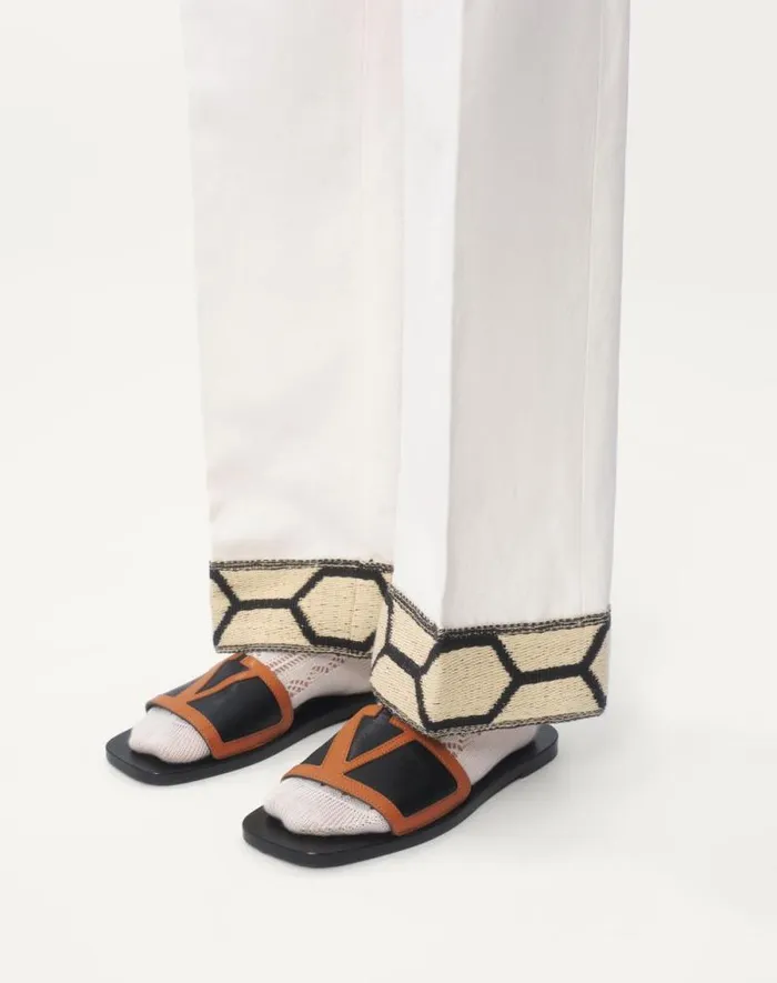 Valentino Sandals Man Viva Superstar Slide Sandal In Nappa Leather For Man In Butterblack Butterblack Valentino Sandals Man Viva Superstar Slide Sandal In Nappa Leather For Man In Butterblack Butterblack