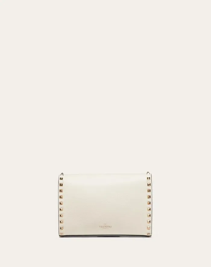 Valentino Shoulder Bags Woman Small Rockstud Grainy Calfskin Crossbody Bag For Woman In Rosso Valentino Rosso Valentino Valentino Shoulder Bags Woman Small Rockstud Grainy Calfskin Crossbody Bag For Woman In Rosso Valentino Rosso Valentino