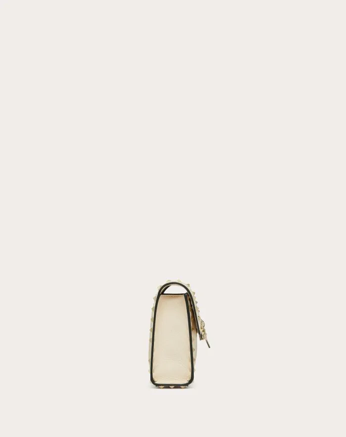 Valentino Shoulder Bags Woman Small Rockstud Grainy Calfskin Crossbody Bag For Woman In Rosso Valentino Rosso Valentino Valentino Shoulder Bags Woman Small Rockstud Grainy Calfskin Crossbody Bag For Woman In Rosso Valentino Rosso Valentino