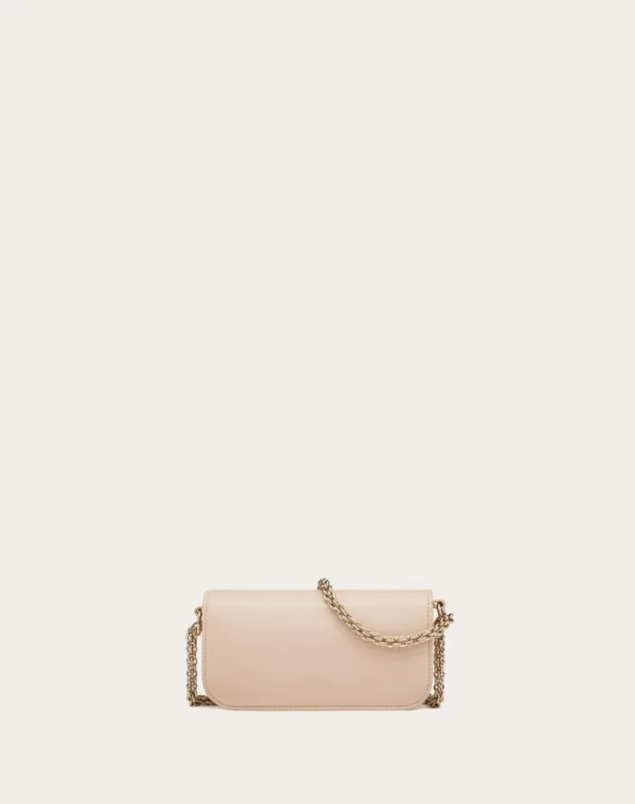 Valentino Shoulder Bags Woman Valentino Garavani Loc Calfskin Shoulder Bag For Woman In Powder Rose Powder Rose Valentino Shoulder Bags Woman Valentino Garavani Loc Calfskin Shoulder Bag For Woman In Powder Rose Powder Rose