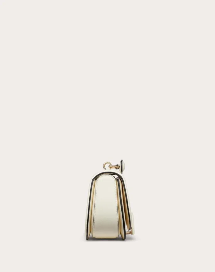 Valentino Shoulder Bags Woman Vsling Shoulder Bag In Grainy Calfskin For Woman In Ivory Ivory Valentino Shoulder Bags Woman Vsling Shoulder Bag In Grainy Calfskin For Woman In Ivory Ivory