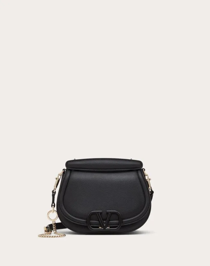 Valentino Shoulder Bags Woman Vsling Shoulder Bag In Grainy Calfskin For Woman In Ivory Ivory Valentino Shoulder Bags Woman Vsling Shoulder Bag In Grainy Calfskin For Woman In Ivory Ivory