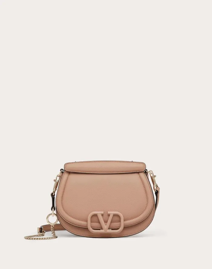 Valentino Shoulder Bags Woman Vsling Shoulder Bag In Grainy Calfskin For Woman In Ivory Ivory Valentino Shoulder Bags Woman Vsling Shoulder Bag In Grainy Calfskin For Woman In Ivory Ivory