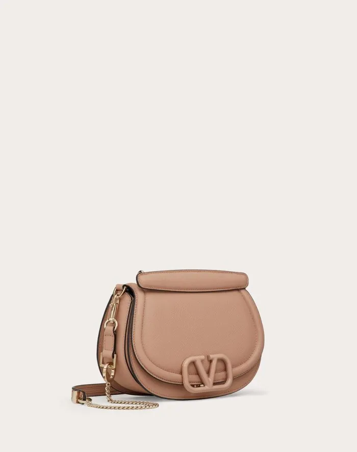 Valentino Shoulder Bags Woman Vsling Shoulder Bag In Grainy Calfskin For Woman In Ivory Ivory Valentino Shoulder Bags Woman Vsling Shoulder Bag In Grainy Calfskin For Woman In Ivory Ivory