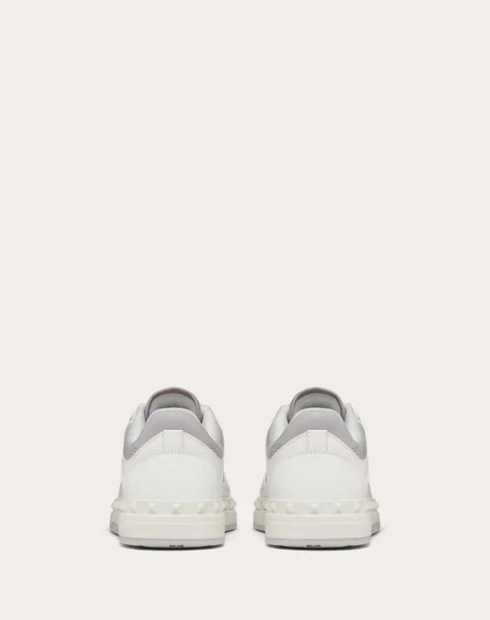 Valentino Sneakers Man Freedots Lowtop Sneaker In Calfskin For Man In Black Black Valentino Sneakers Man Freedots Lowtop Sneaker In Calfskin For Man In Black Black