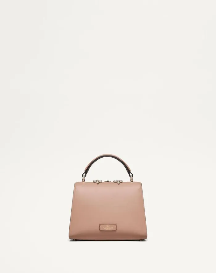 Valentino Top Handle Bags Woman Valentino Garavani Vsling Mini Embroidered Handbag For Woman In Crystalrose Cannelle Crystalrose Cannelle Valentino Top Handle Bags Woman Valentino Garavani Vsling Mini Embroidered Handbag For Woman In Crystalrose Cannelle Crystalrose Cannelle