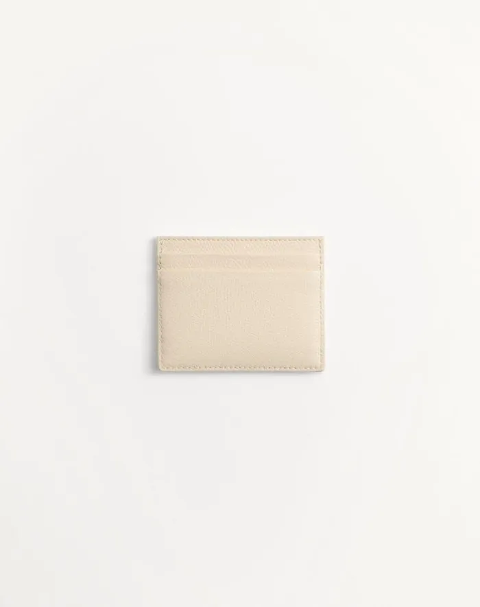 Valentino Wallets And Small Leather Goods Woman Vlogo Signature Grainy Calfskin Card Holder For Woman In Light Ivory Light Ivory Valentino Wallets And Small Leather Goods Woman Vlogo Signature Grainy Calfskin Card Holder For Woman In Light Ivory Light Ivory