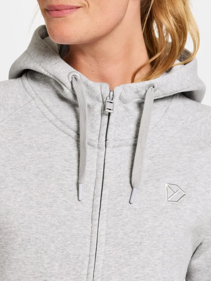 Ven Women039s Full Zip Aluminum Melange Women Didriksons Hoodies and Sweatshirts Ven Women039s Full Zip Aluminum Melange Women Didriksons Hoodies and Sweatshirts