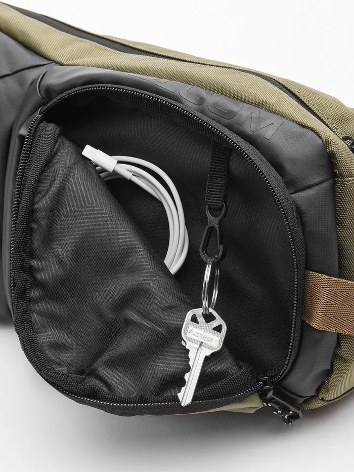Venture Sling Pack 8211 Olive Mens Volcom Bags and Backpacks