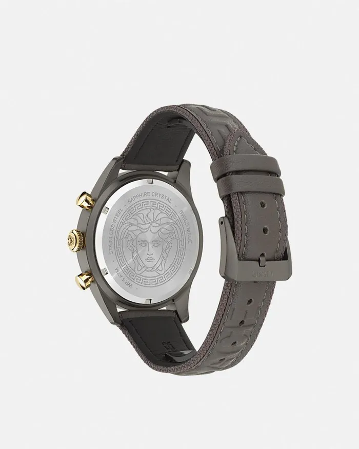 Versace Chrono Master Watch Black Men Versace Watches