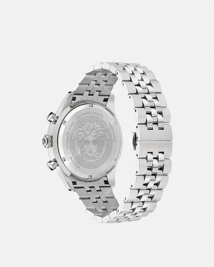 Versace Chrono Master Watch Bluesilver Men Versace Watches