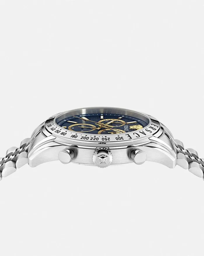 Versace Chrono Master Watch Bluesilver Men Versace Watches