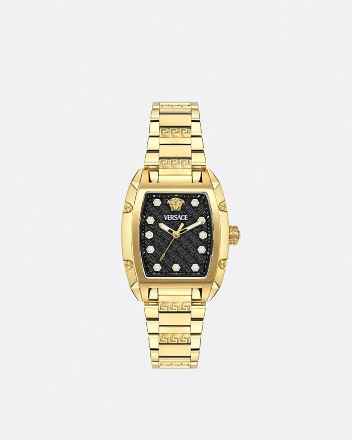 Versace Dominus Lady Watch Blackgold Women Versace Watches