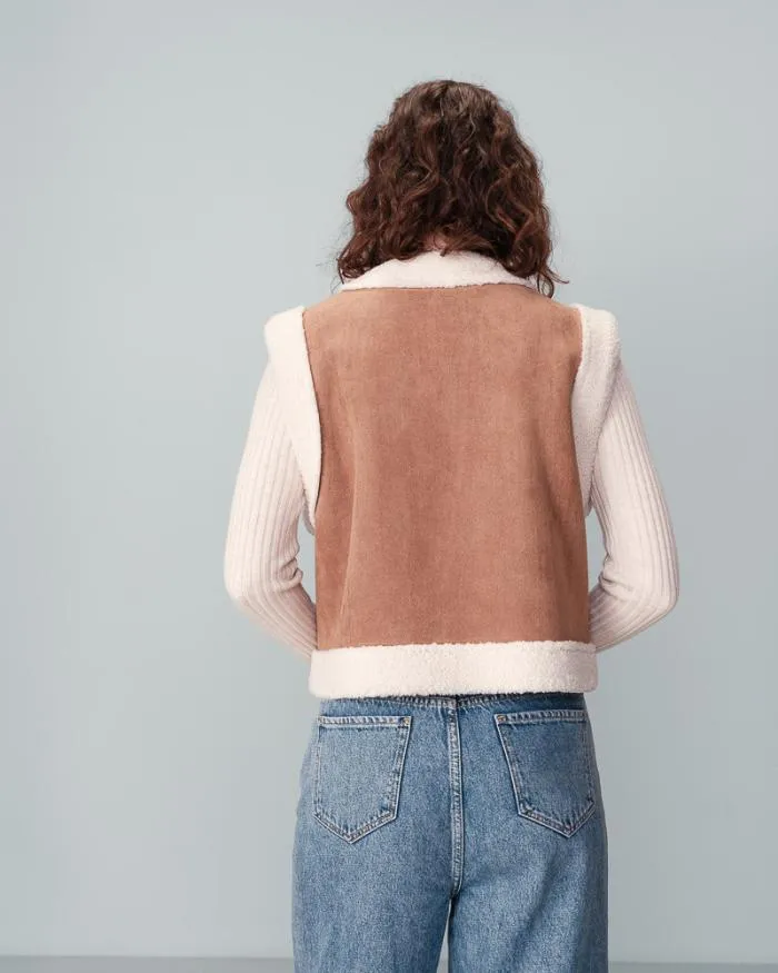 VESTE CAMEL NOE Shop Grace and Mila Vests