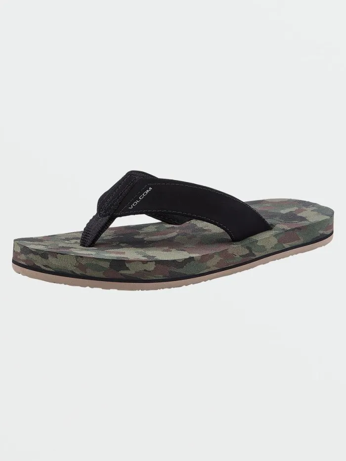 Victor Big Youth Sandals 8211 Dark Camo Kids Volcom Sandals