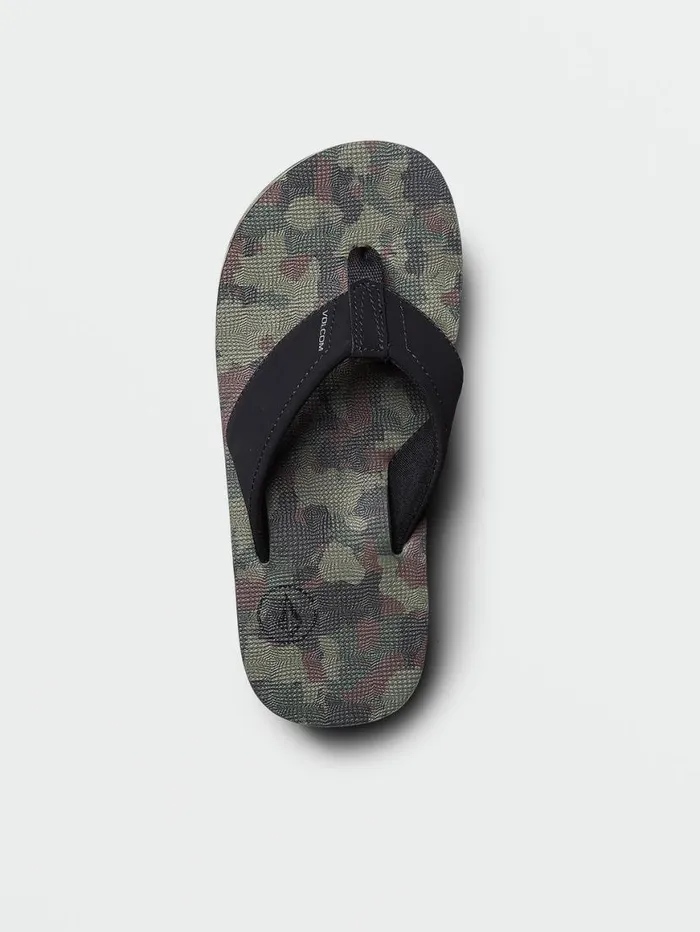 Victor Big Youth Sandals 8211 Dark Camo Kids Volcom Sandals
