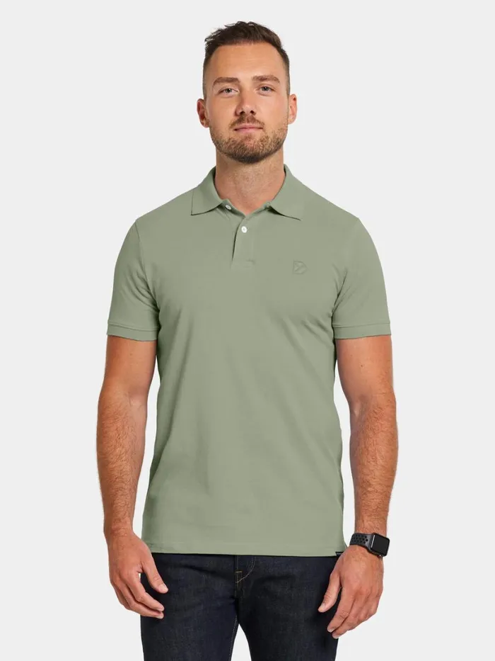 Ville Men039s Pike 3 Light Moss Men Didriksons Tshirts and Polos