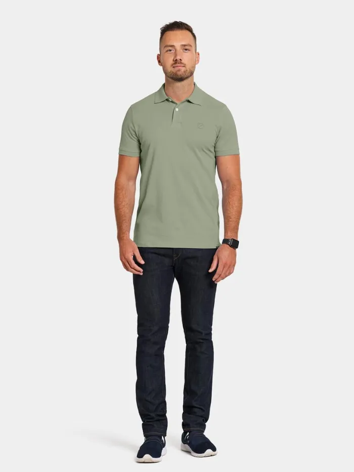 Ville Men039s Pike 3 Light Moss Men Didriksons Tshirts and Polos