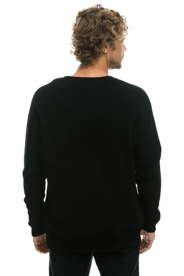 Vintage Cabin 2 Unisex Cashmere Sweater 8211 Black Men Aviator Nation Sweatshirts