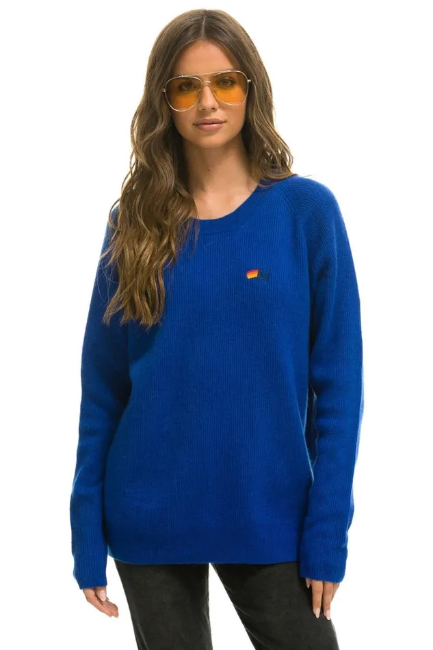 Vintage Cabin 2 Unisex Cashmere Sweater 8211 Lapis Men Aviator Nation Sweatshirts Vintage Cabin 2 Unisex Cashmere Sweater 8211 Lapis Men Aviator Nation Sweatshirts