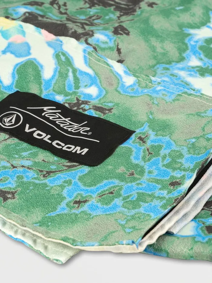 Volcom X Matador Packable Beach Towel 8211 Tie Dye Mens Volcom Accessories