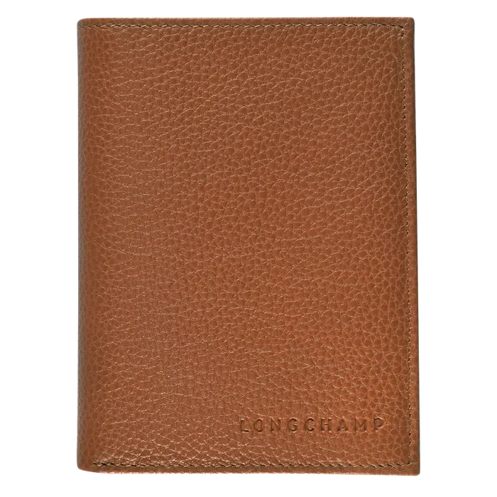 Wallets Le Foulonn Wallet Caramel Longchamp WomenMen