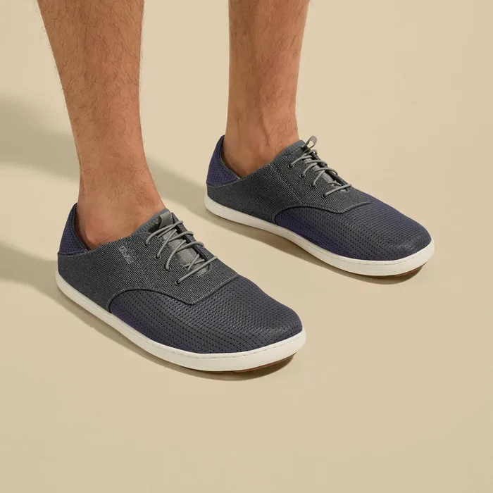 WaterFriendly Men Olukai Nohea Moku Boat Shoes 8211 Charcoal Clay