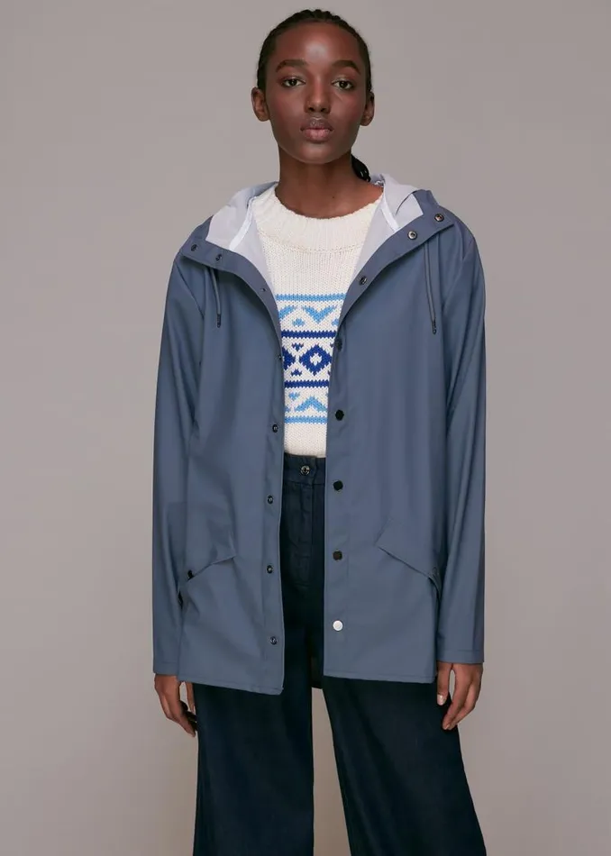 Whistles Coats and Jackets Blue Rains Jacket 8211 Women