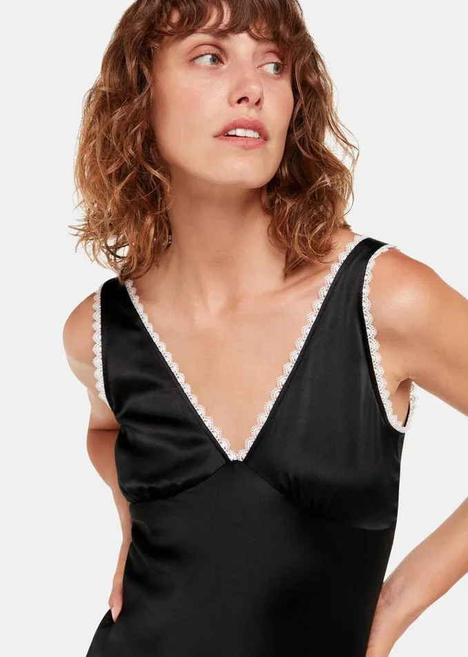 Whistles Dresses Black Hai Anais Slip Dress 8211 Women