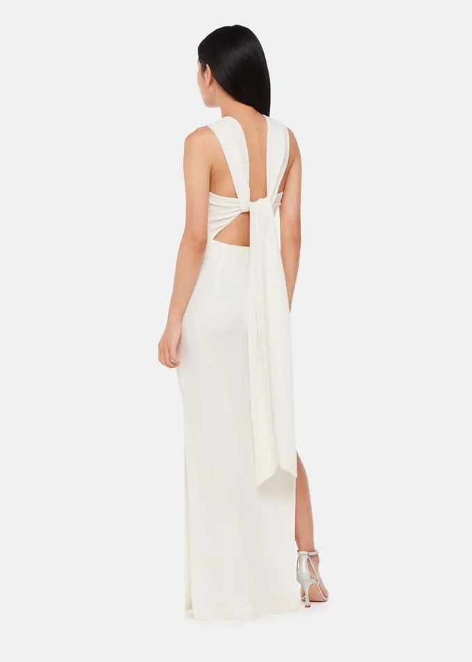 Whistles Dresses Ivory Tie Back Maxi Dress 8211 Women
