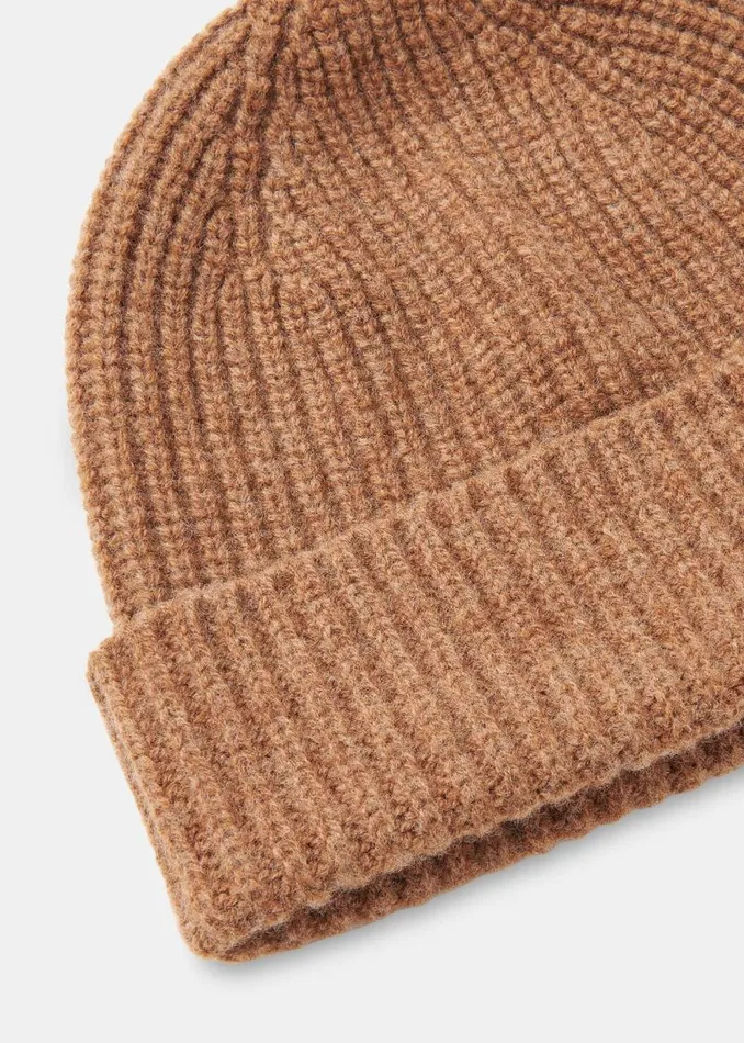 Whistles Hats Gloves and Scarves Camel Lambswool Hat 8211 Women
