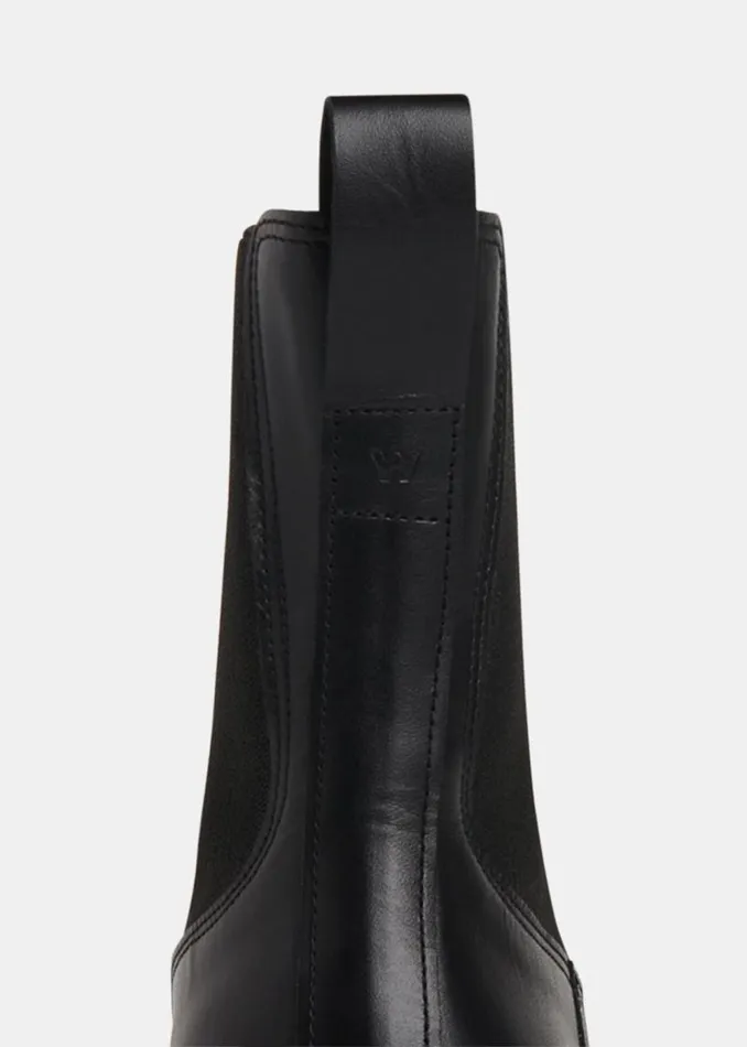Whistles Leather Black Hatton Chunky Chelsea Boot 8211 Women