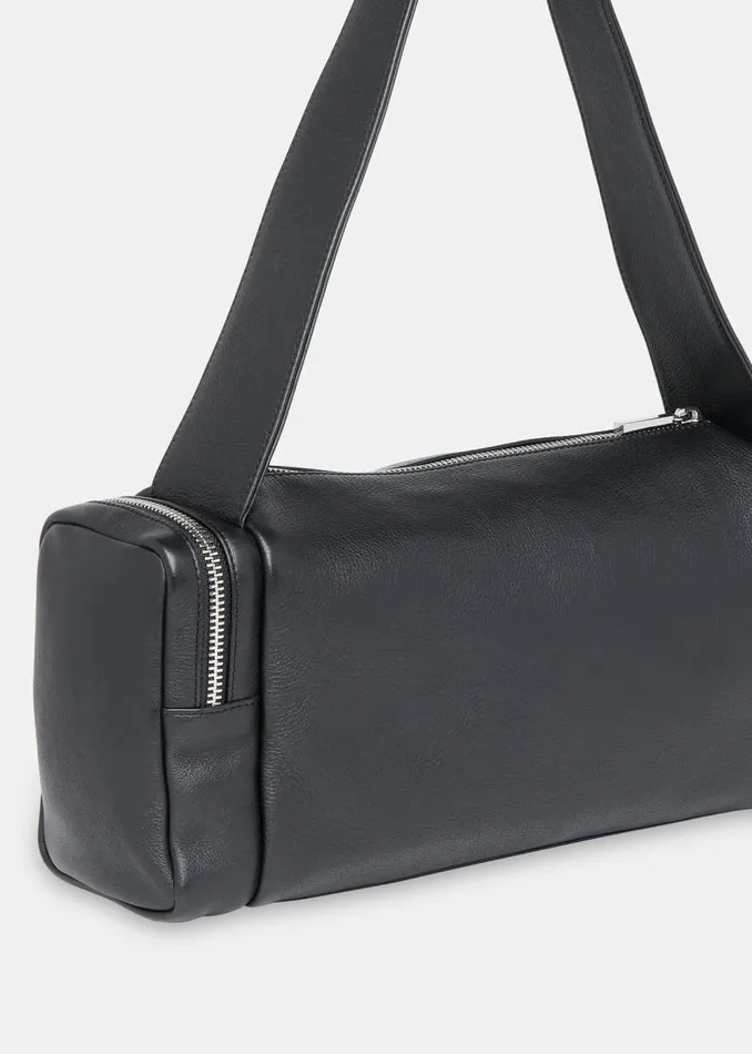 Whistles Leather Black Laurina Utility Pocket Bag 8211 Women