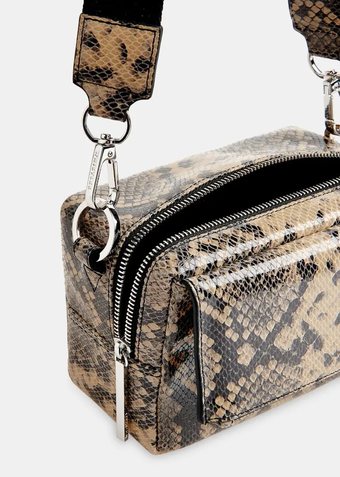 Whistles Leather Multicolour Bibi Snake Crossbody Bag 8211 Women