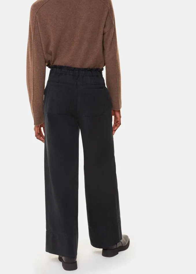Whistles Pants Black Charlie Drawstring Pant 8211 Women