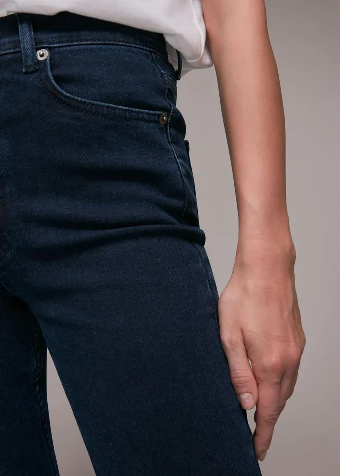 Whistles Pants Dark Denim Stretch Sculpted Skinny Jean 8211 Women