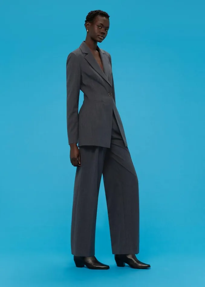 Whistles Pants Grey Frida Pants 8211 Women