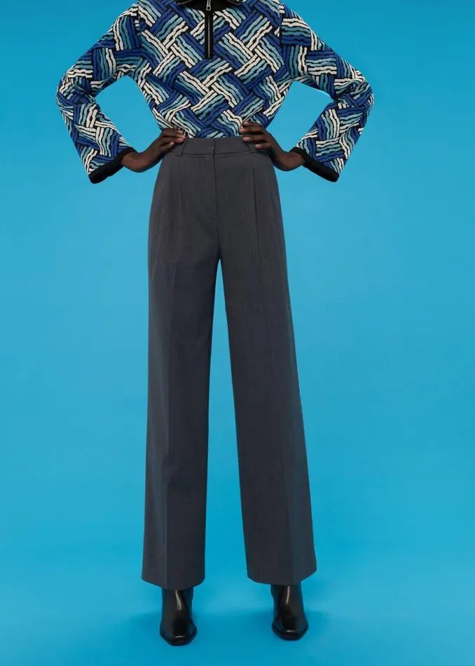 Whistles Pants Grey Frida Pants 8211 Women