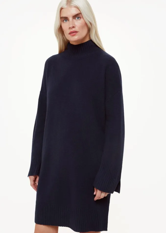 Whistles Petite Dresses and Jumpsuits Navy Petite Amelia Wool Sweater Dress 8211 Women Whistles Petite Dresses and Jumpsuits Navy Petite Amelia Wool Sweater Dress 8211 Women