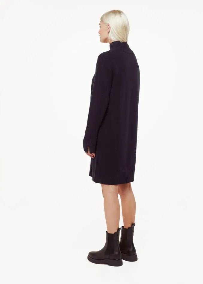 Whistles Petite Dresses and Jumpsuits Navy Petite Amelia Wool Sweater Dress 8211 Women