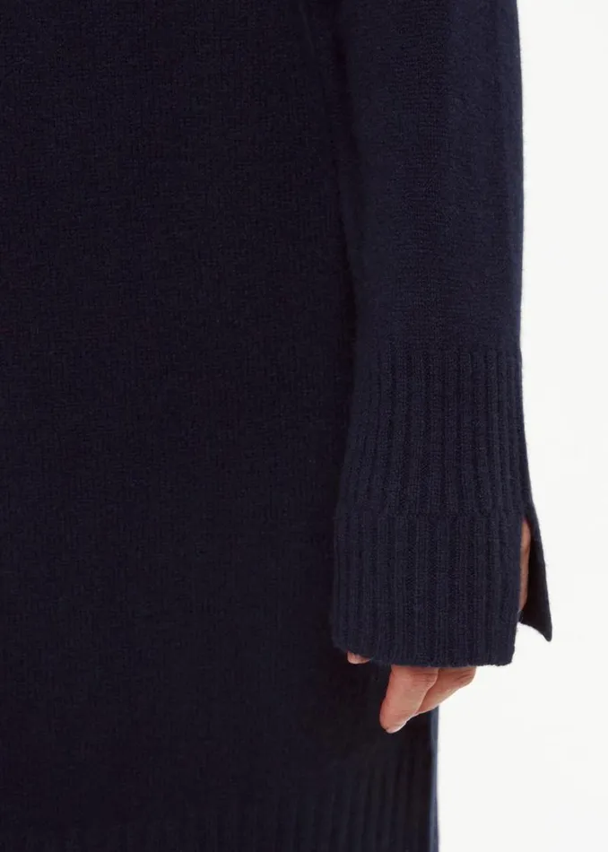 Whistles Petite Dresses and Jumpsuits Navy Petite Amelia Wool Sweater Dress 8211 Women