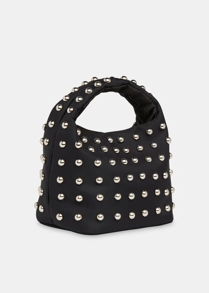 Whistles Small Bags and Clutches Black Luz Studded Mini Bag 8211 Women