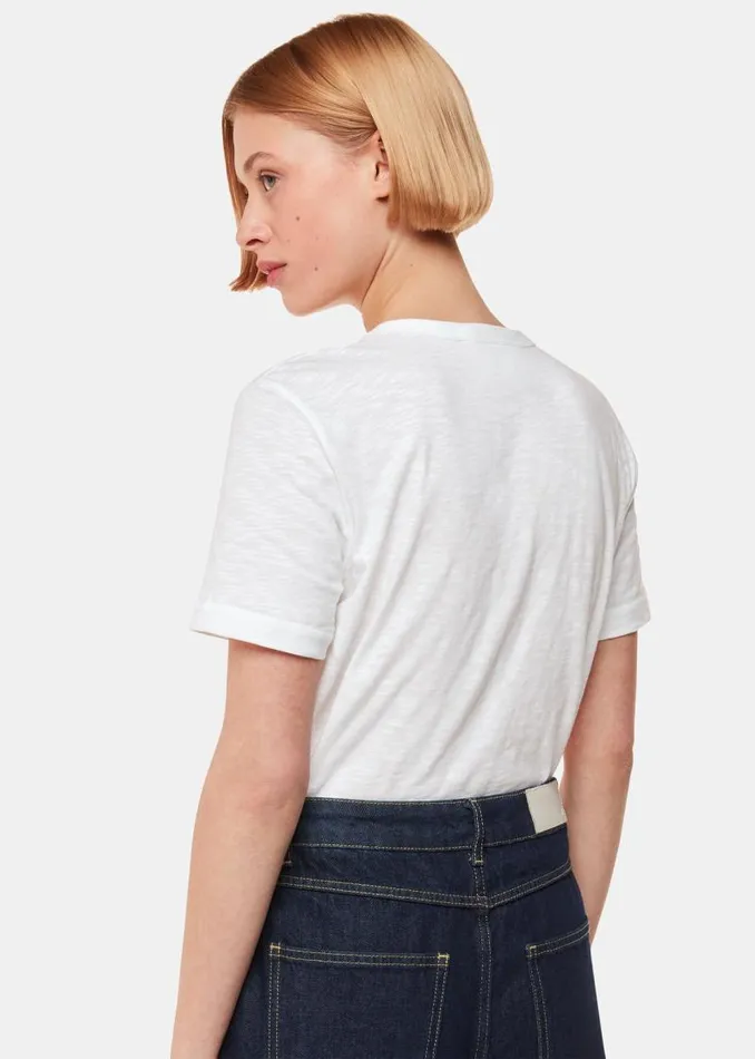 Whistles Tops White Emily Ultimate TShirt 8211 Women