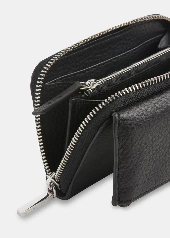 Whistles Wallets and Cardholders Black Bibi Zip Purse 8211 Women