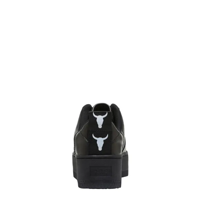 Windsor Smith Platform Sneakers Women RACERR BLACK LEATHER SNEAKERS Windsor Smith Platform Sneakers Women RACERR BLACK LEATHER SNEAKERS