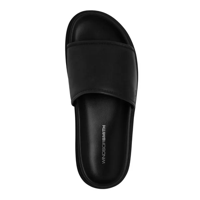 Windsor Smith Sandals Men ROWDY BLACK LEATHER SANDALS Windsor Smith Sandals Men ROWDY BLACK LEATHER SANDALS
